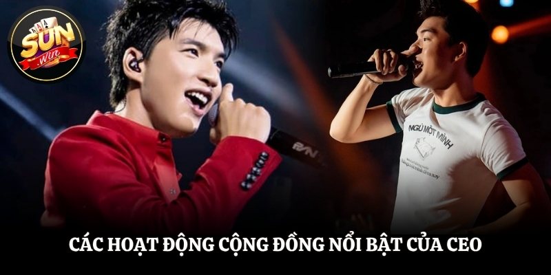 Các hoạt động cộng đồng nổi bật của CEO
