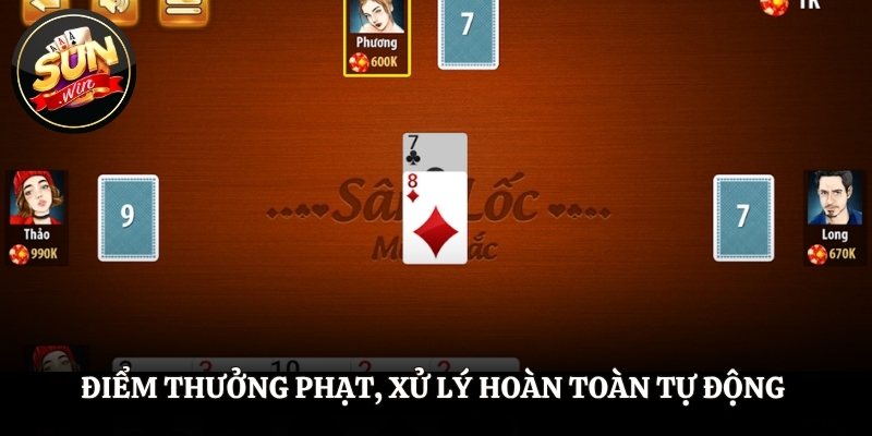 Điểm thưởng phạt, xử lý hoàn toàn tự động