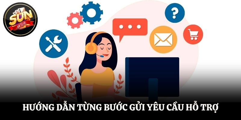 Hướng dẫn từng bước gửi yêu cầu hỗ trợ