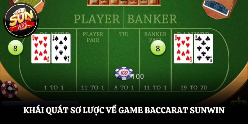 Baccarat SUNWIN - Game Dành Cho Anh Em Đam Mê Thử Vận May Khái quát sơ lược về game Baccarat SUNWIN