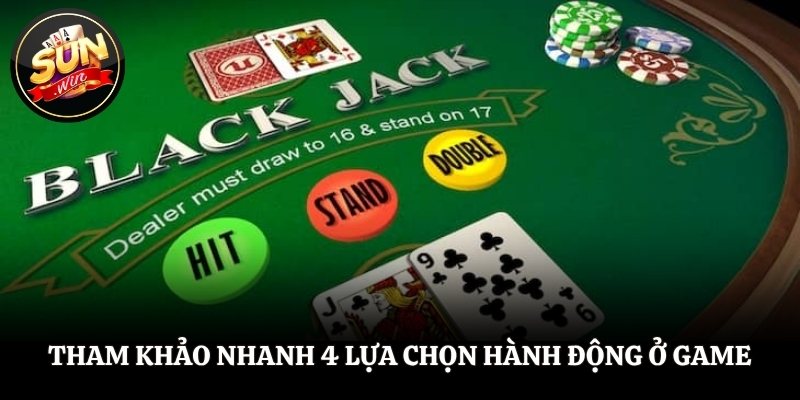 Tham khảo nhanh 4 lựa chọn hành động ở game
