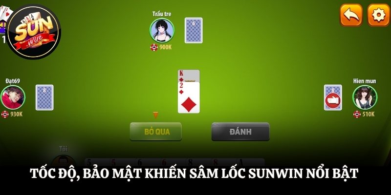 Tốc độ, bảo mật khiến Sâm lốc SUNWIN nổi bật 